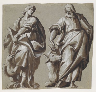 Evangelisté Jan a Lukáš od Giovanni Mauro della Rovere
