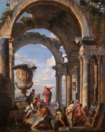 „Svatý Pavel káže v Aténách“, 1737 od Giovanni Paolo Panini