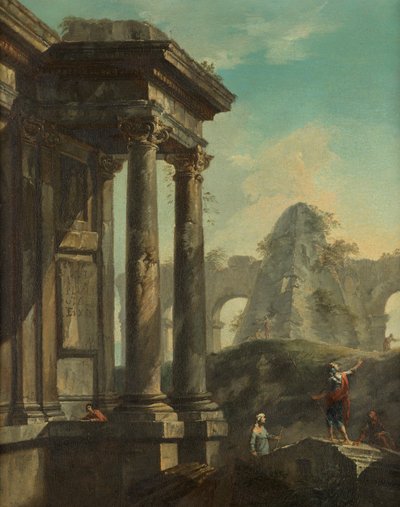 římské ruiny od Giovanni Paolo Pannini