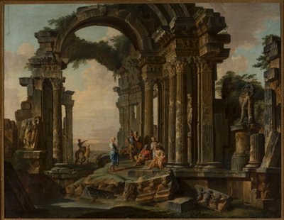Římské ruiny od Giovanni Paolo Pannini