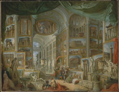 Starověký Řím, 1757 od Giovanni Paolo Pannini