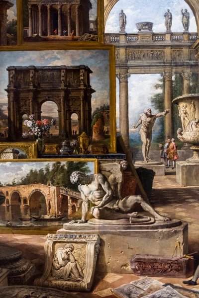 Starověký Řím, asi 1754/57 (olej na plátně) od Giovanni Paolo Pannini or Panini
