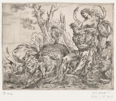 Hercules zabije kentaura Nessuse od Giovanni Pietro Possenti