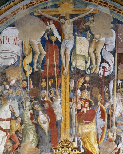 Ukřižování od Giovanni Pietro da Cemmo