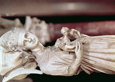 Kazatelna, detail sochy mramorový detail z roku 124321 od Giovanni Pisano