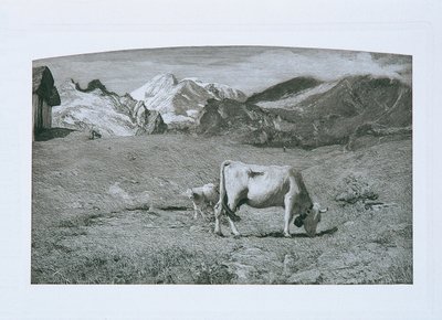 jarní pastviny od Giovanni Segantini