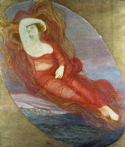 Bohyně lásky od Giovanni Segantini