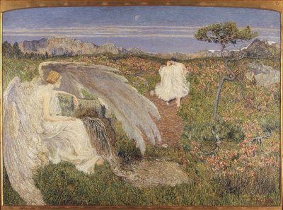 Itálie, Láska u fontány života od Giovanni Segantini