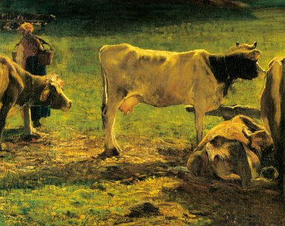 Itálie, Řím, Alla Stanga od Giovanni Segantini