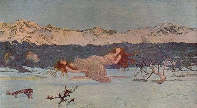 Trest luxusu, 1891 1935 od Giovanni Segantini