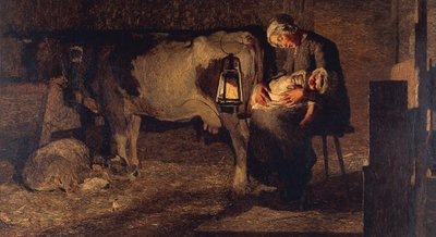 Dvě matky od Giovanni Segantini