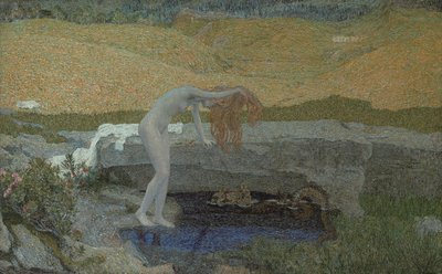 Vanity The Vanity, 1897 od Giovanni Segantini