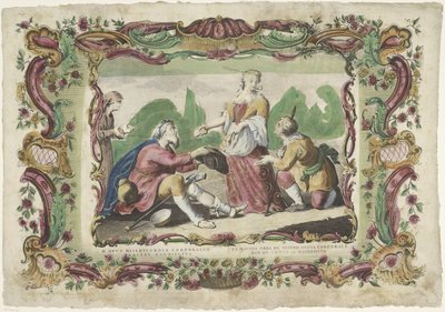Krmení hladových II. opus misericordiae corporalis / La segunda obra de misericordia corporale (název na objektu) The Works of Mercy (název série) od Giovanni Volpato