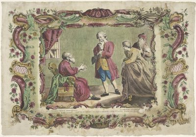 Varování hříšníků I. Opus misericordia spiritualis / La primera misericordia spirituální (...). (název na objektu) The Spiritual Works of Mercy (název série) od Giovanni Volpato