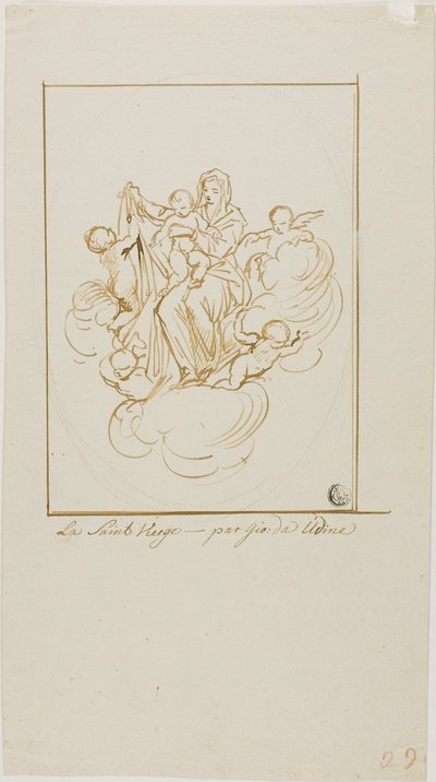 Svatá Panno od Giovanni da Udine