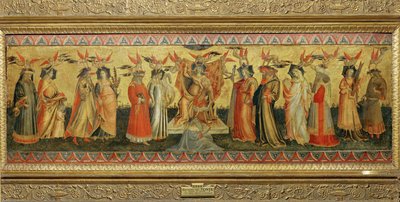 Sedm svobodných umění (malba na dřevě) od Giovanni dal Ponte