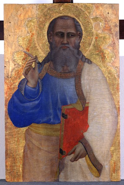 Jan Evangelista, kolem 1365 (tempera na topolovém dřevě) od Giovanni del Biondo dal Casentino