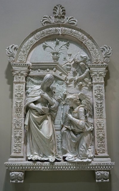 Zvěstování od Giovanni della Robbia