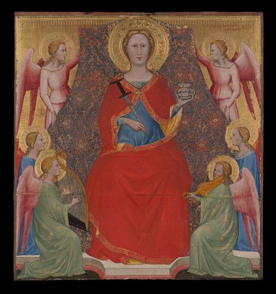 Svatá Lucie na trůn od Giovanni di Bartolomeo Cristiani