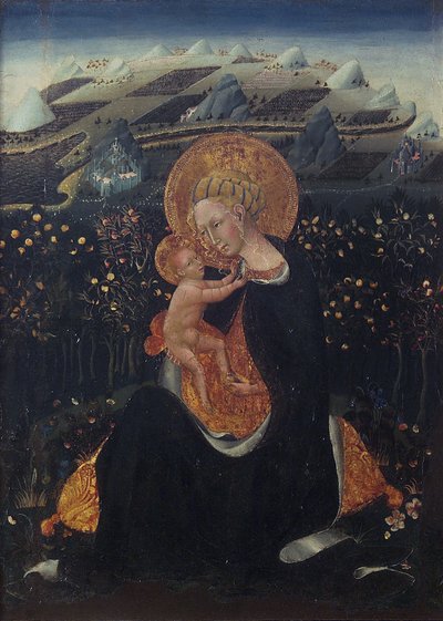 Madona pokory od Giovanni di Paolo