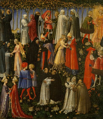 Ráj, 1445. od Giovanni di Paolo