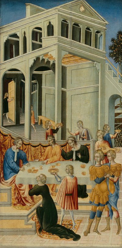 Salome žádá Heroda o hlavu svatého Jana Křtitele, 145560. od Giovanni di Paolo