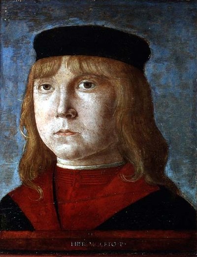 Portrét chlapce od Girolamo Mocetto