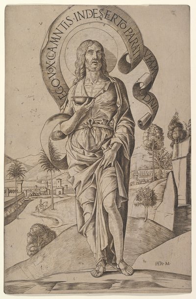 Svatý Jan Křtitel, 1500-1506. od Girolamo Mocetto