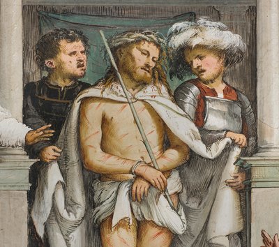 Central Nave, Fourth South Span, Ecce Homo, Girolamo Romanino od Girolamo Romanino