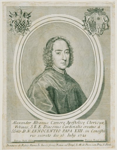 Kardinál Alessandro Albani od Girolamo Rossi