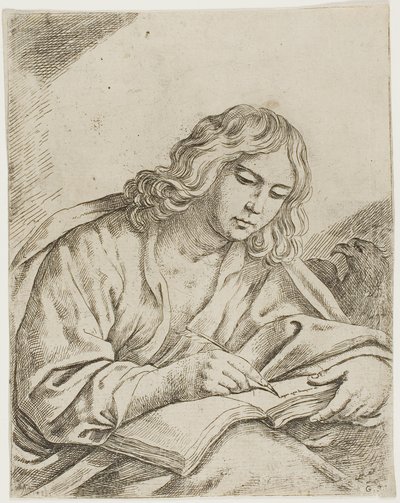 Svatý Jan Evangelista od Girolamo Scarselli