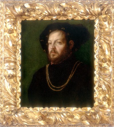 Portrét muže, dílo Girolamo da Carpi, konzervované v Galleria Estense v Modeně od Girolamo da Carpi