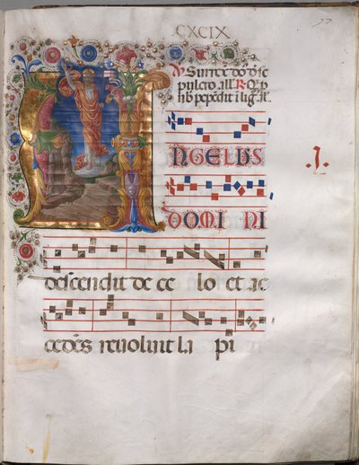 Antifonář, c. 1470-1480. od Girolamo da Cremona