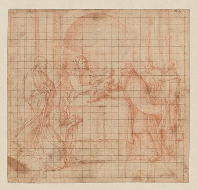 Prezentace v chrámu od Girolamo da Santacroce