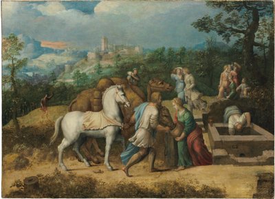 Rebecca u Studny od Girolamo da Treviso II