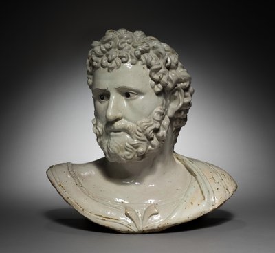 Busta klasického hrdiny nebo císaře od Girolamo della Robbia