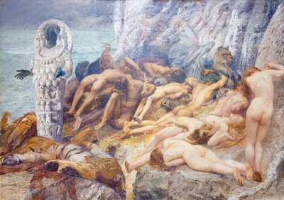 Diana z Efezu a otroci od Giulio Aristide Sartorio