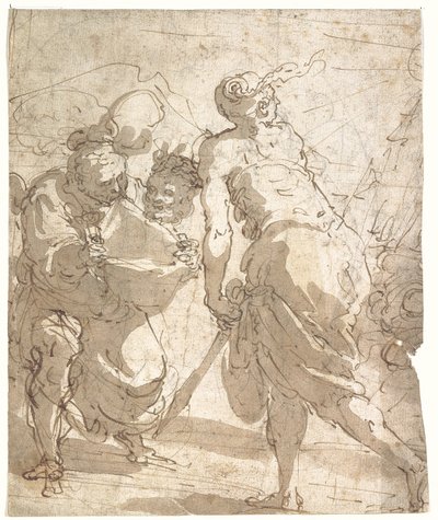 Judith s hlavou Holoferna od Giulio Benso