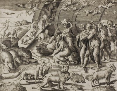 Sestup z archy od Giulio Bonasone