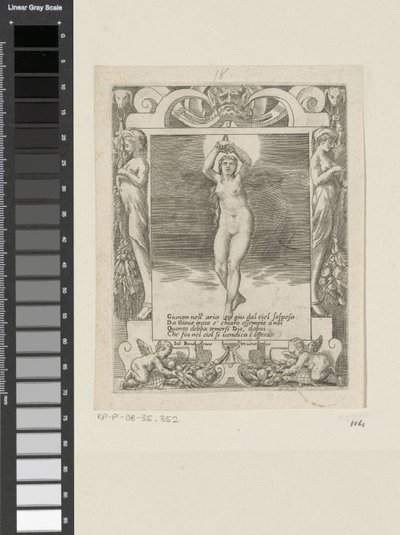 Juno visela ve vzduchu Láska, hněv a žárlivost Juno (název série) Amori sdegni et gielosie di Giunone (název série) od Giulio Bonasone