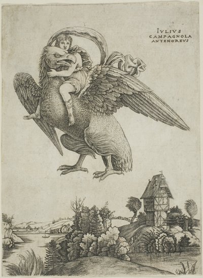 Ganymede od Giulio Campagnola