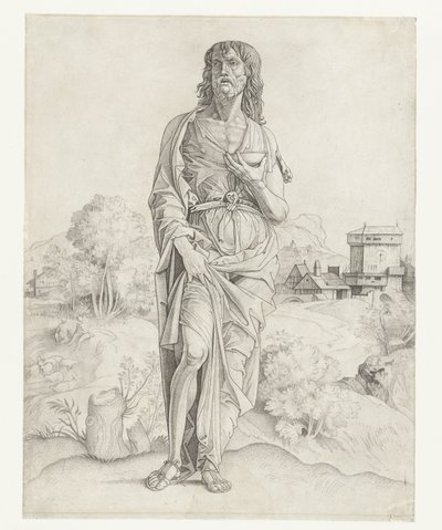 Jana Křtitele od Giulio Campagnola
