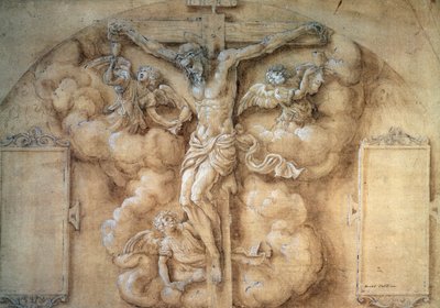 Ukřižování, 1547. od Giulio Campi