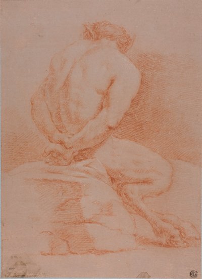 Satyr (pohled zezadu) od Giulio Carpioni