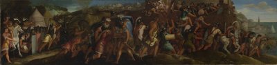 Útok na Cartagenu po roce 1566 od Giulio Licinio