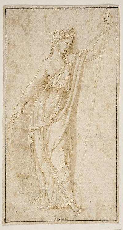 Athéna od Giulio Romano