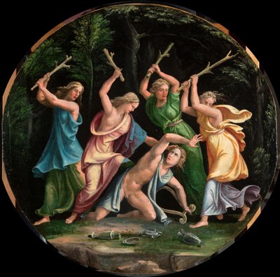 Smrt Orfea. od Giulio Romano