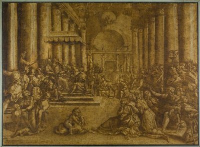Konstantinovo darování od Giulio Romano