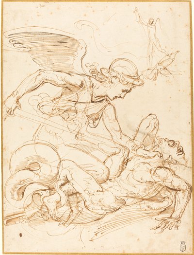 Svatý Michale od Giulio Romano