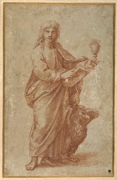 Dvanáct apoštolů: Svatý Jan od Giulio Romano